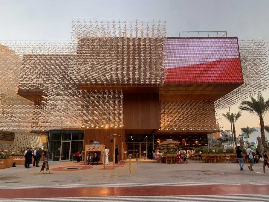 Poland Pavilion on Expo in Dubai